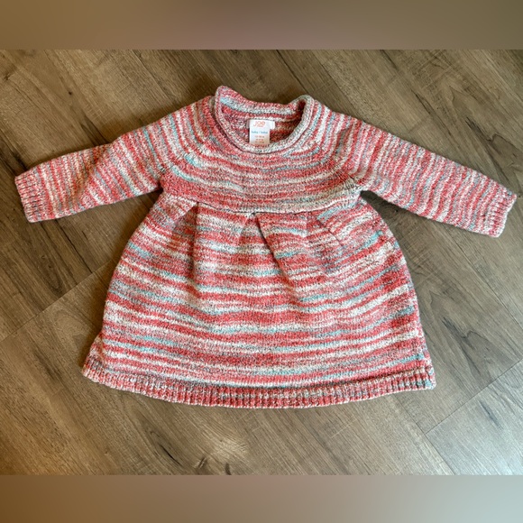 Joe Fresh Other - 🌺10/$20 Red and Gray Striped Baby Sweater Dress
